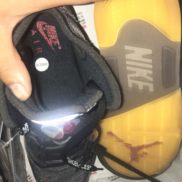 Off white air Jordan 5 Authentic size 10 - Picture 3 of 7